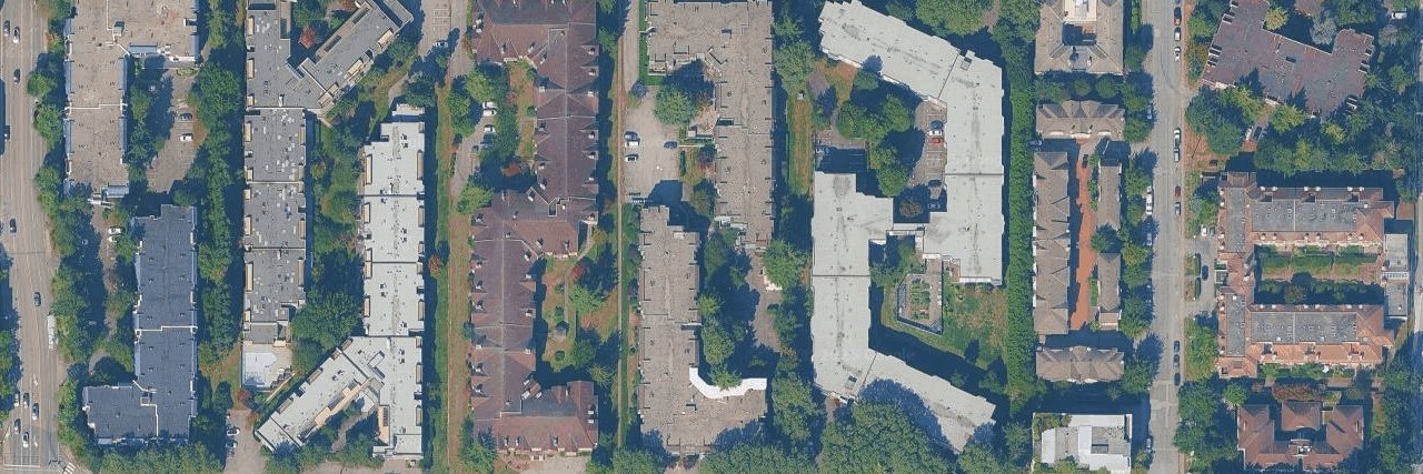Lansdowne Grove aerial view