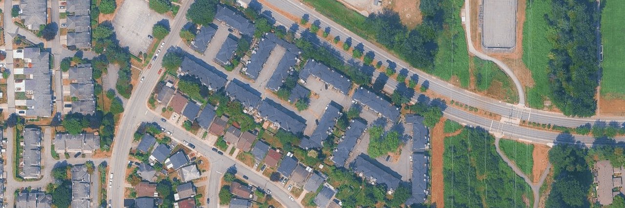 The Courtyards aerial view