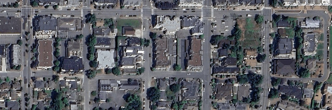 aerial view