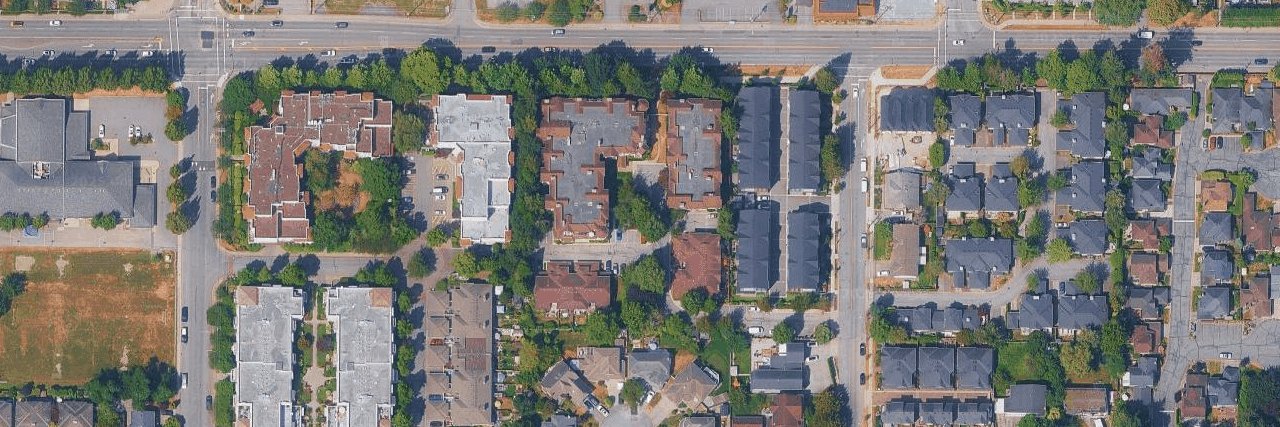 Adlington Court aerial view