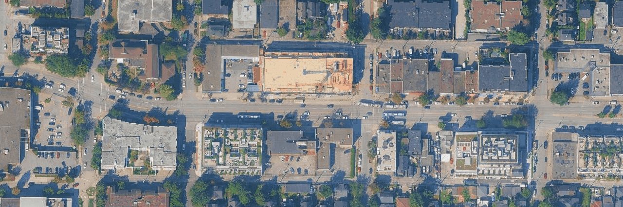 The Saint George aerial view