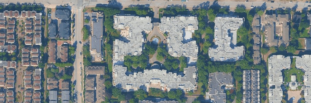 Queen's Gate aerial view