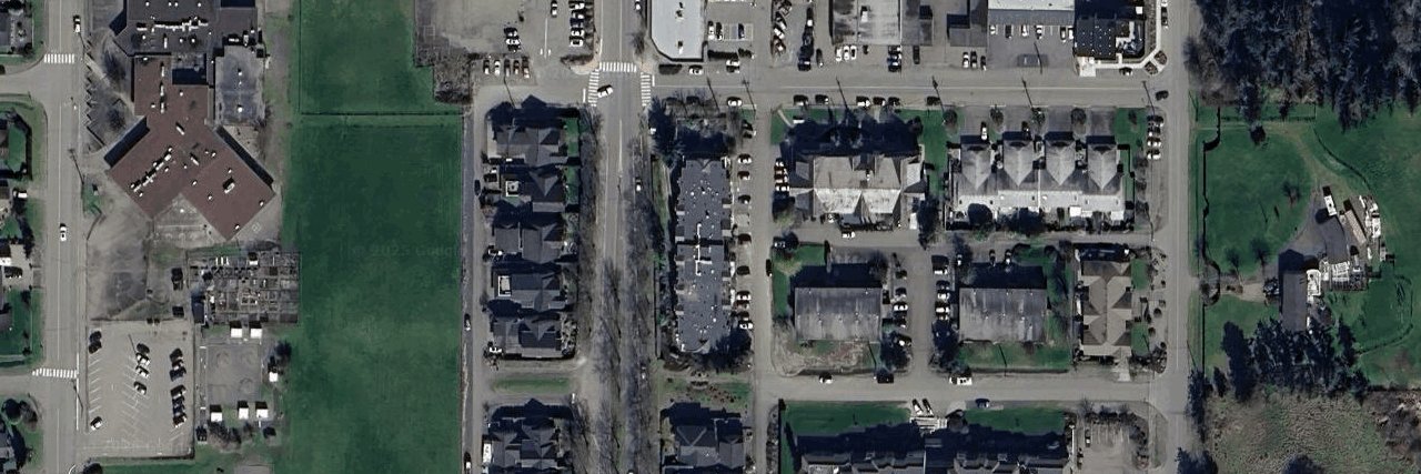 Hawthorne Place aerial view