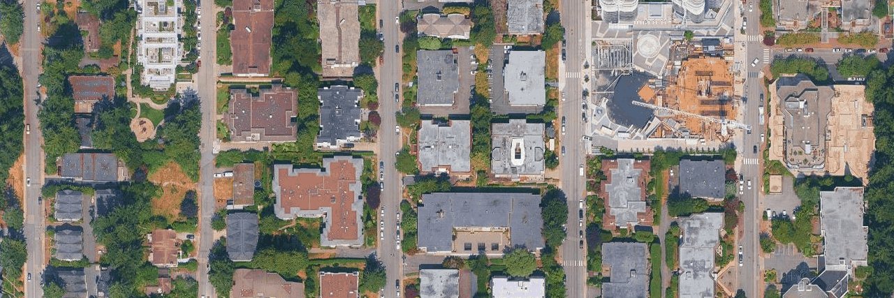 Champlain Manor aerial view
