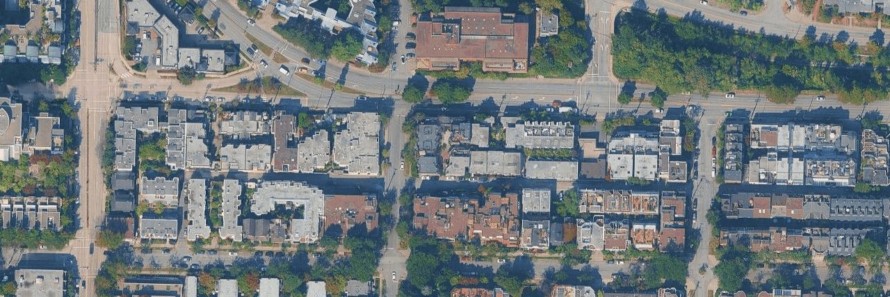 Vanderlee Court aerial view