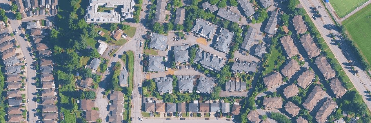 Telosky Village aerial view