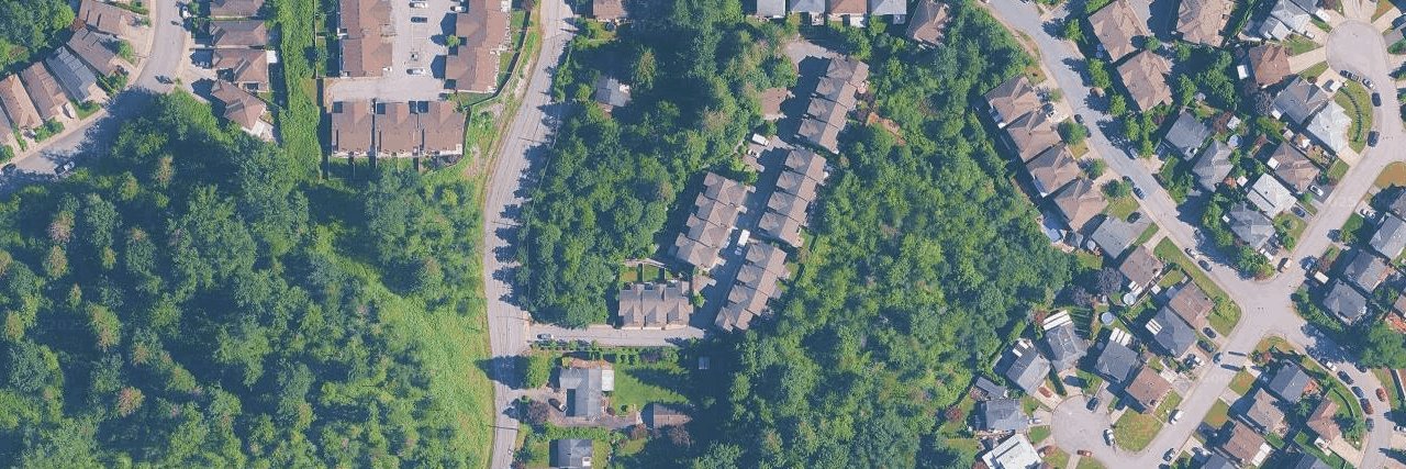 Maple Creek Living aerial view
