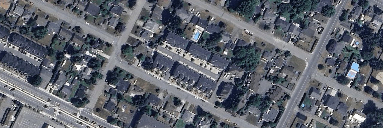 Kipp Station aerial view