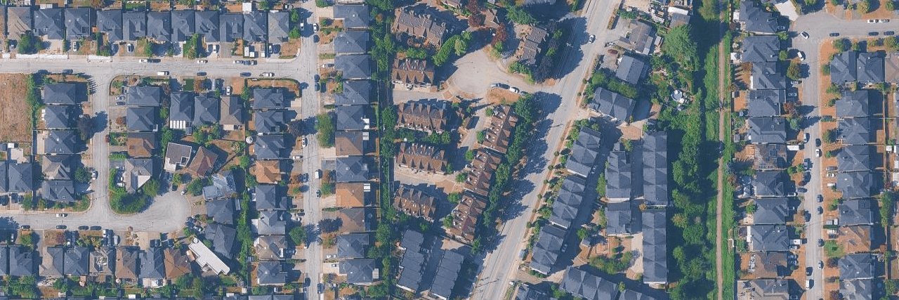 Parc Kensington aerial view