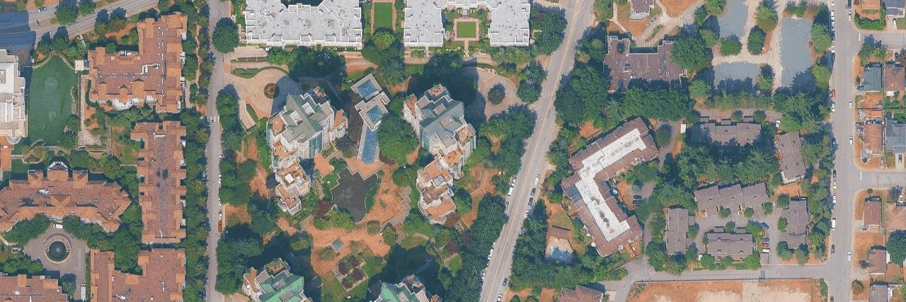 The Hudson aerial view