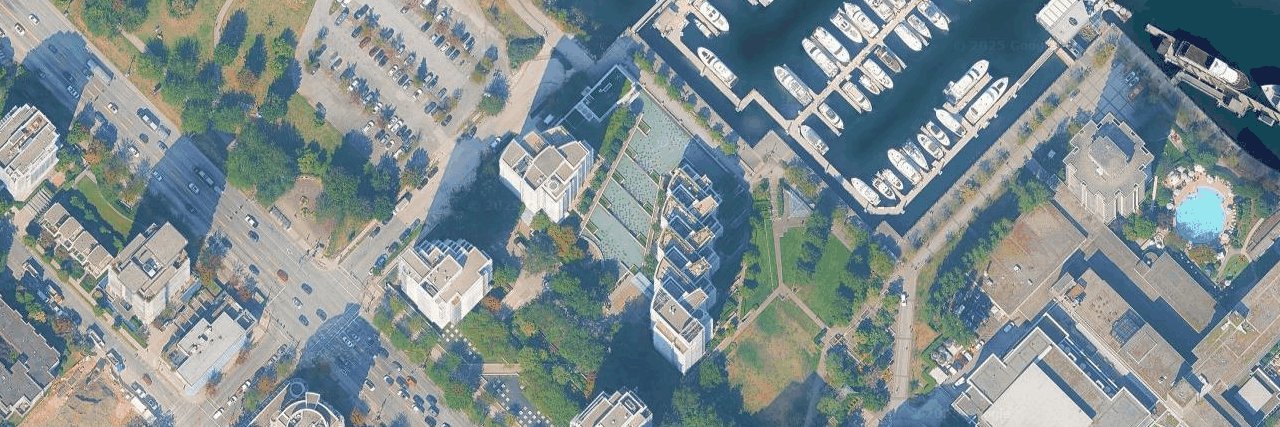 Bayshore Garden aerial view