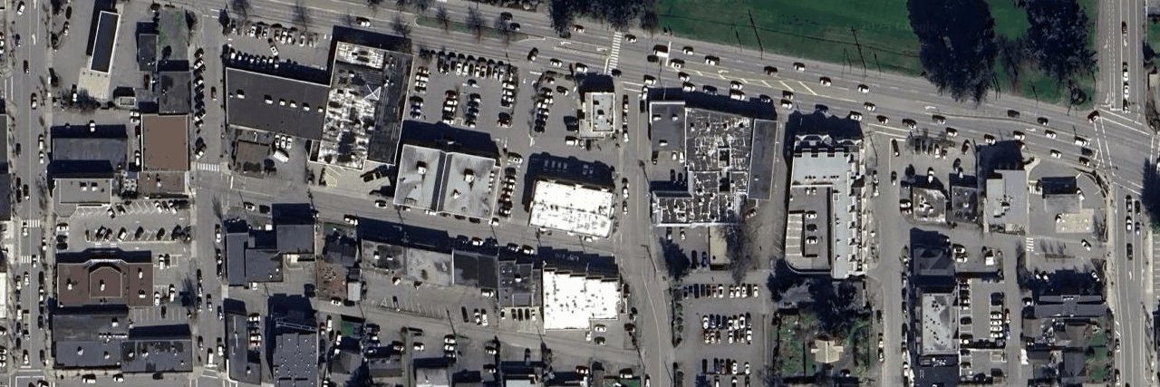 McCarter Place aerial view