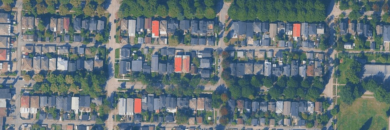 aerial view