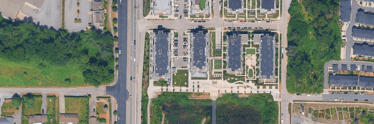 Latimer Heights aerial view