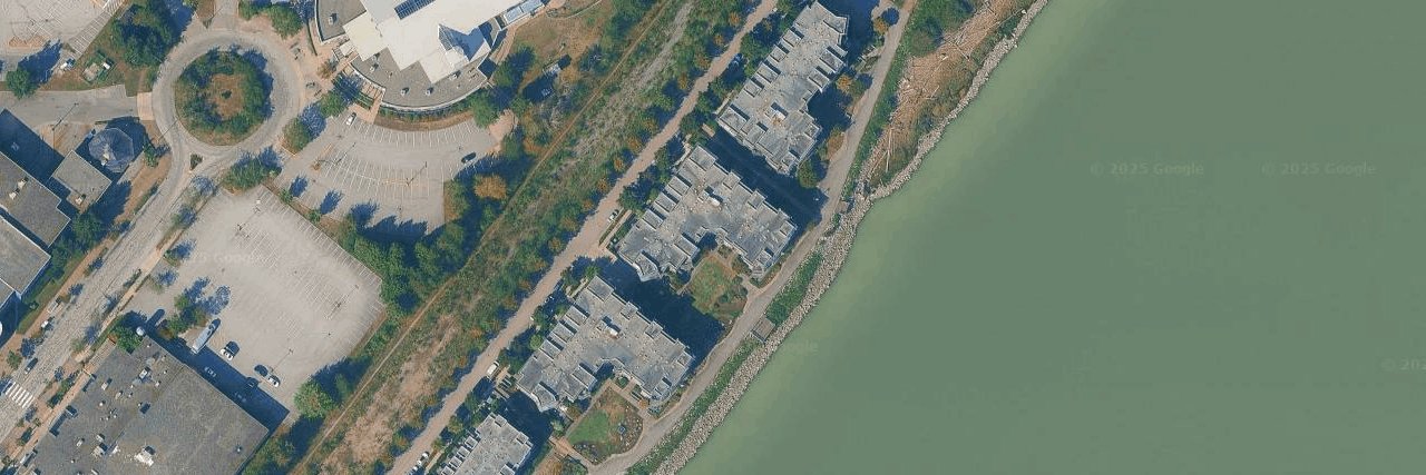 Waterstone Pier aerial view