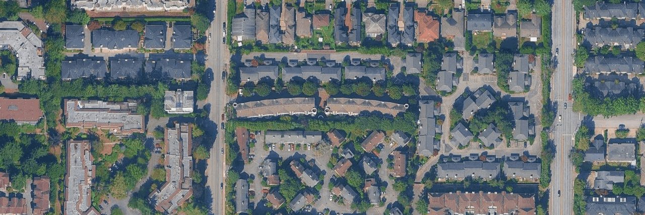 Maple Court aerial view