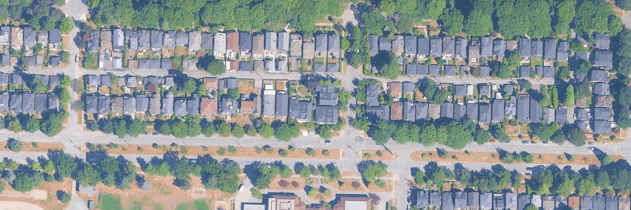 Camosun Gate aerial view