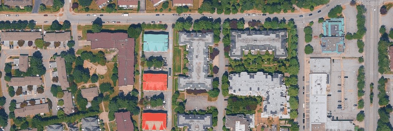 Edgewood Manor aerial view