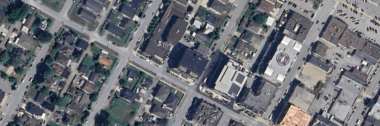 The Lauren aerial view