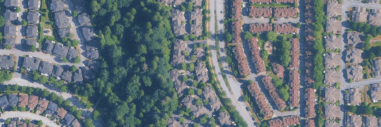 Cedar Creek aerial view