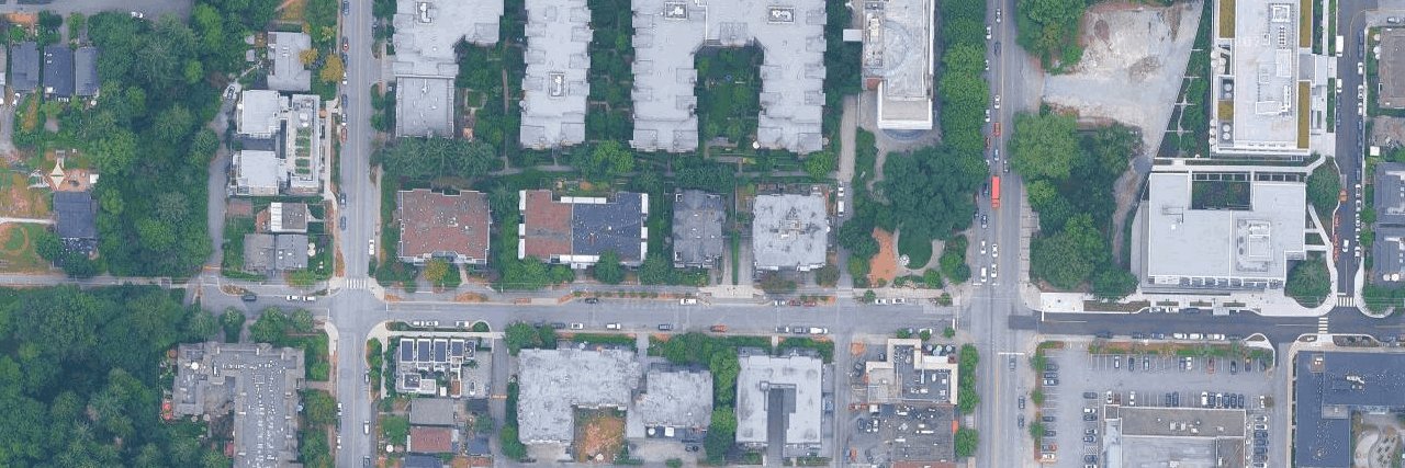 The Westside aerial view