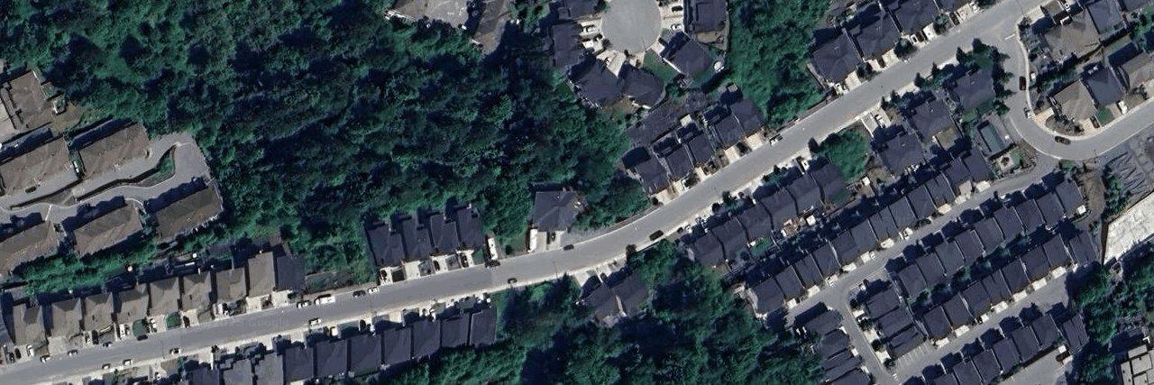 aerial view