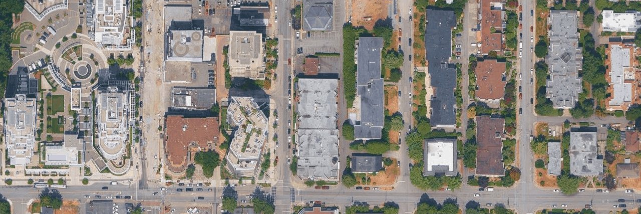 Georgian Square aerial view