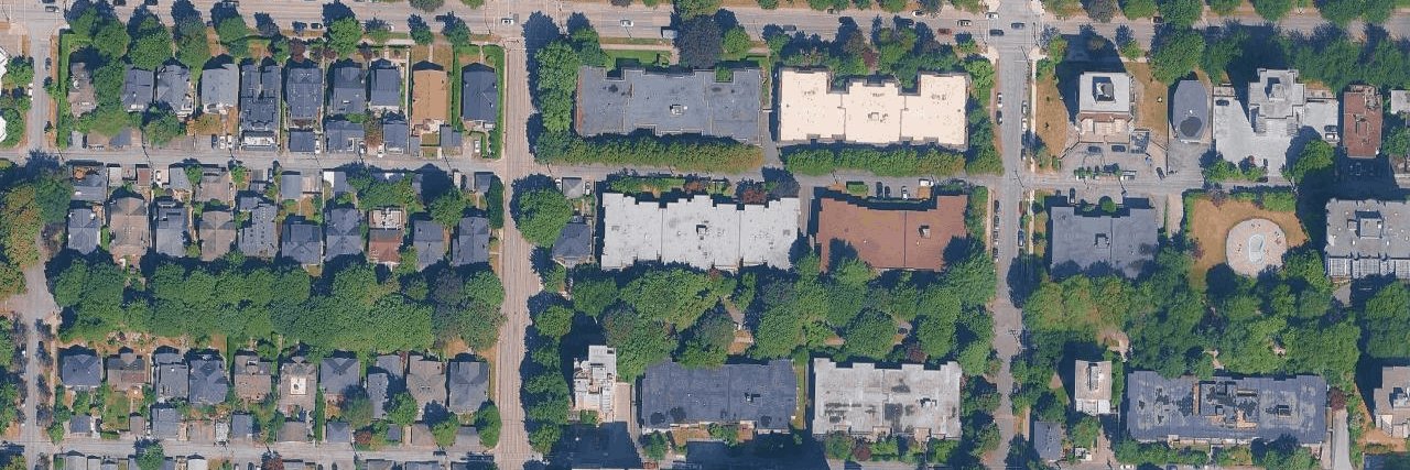 Mont Charles aerial view