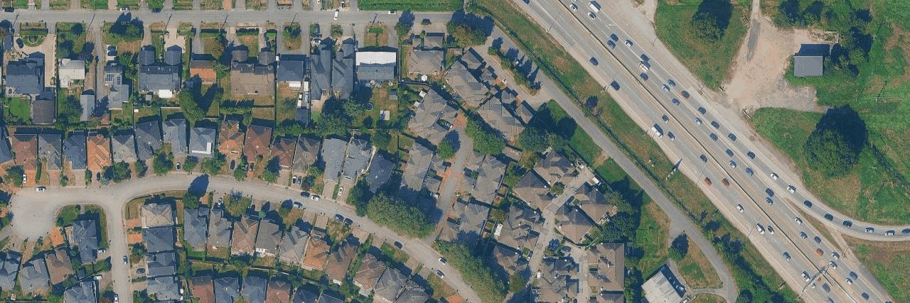 Oakland Gate aerial view