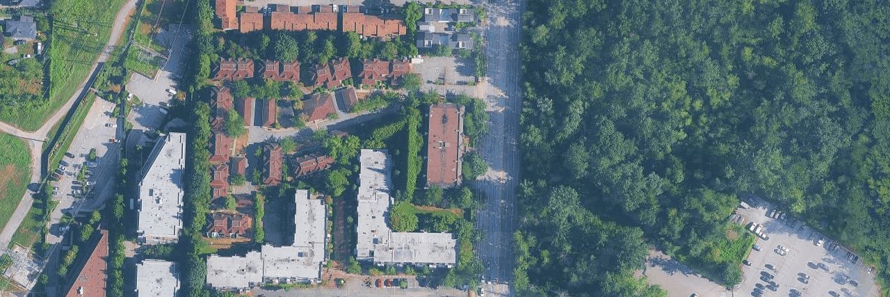 Fraser Court aerial view