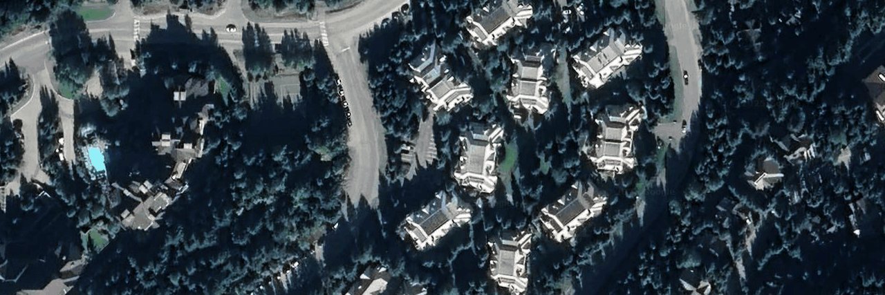 Wintergreen aerial view