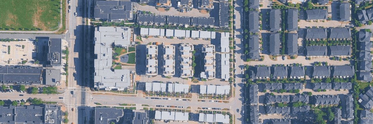 Boulevard North aerial view