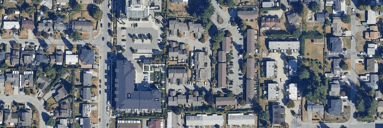 Centennial Gardens aerial view