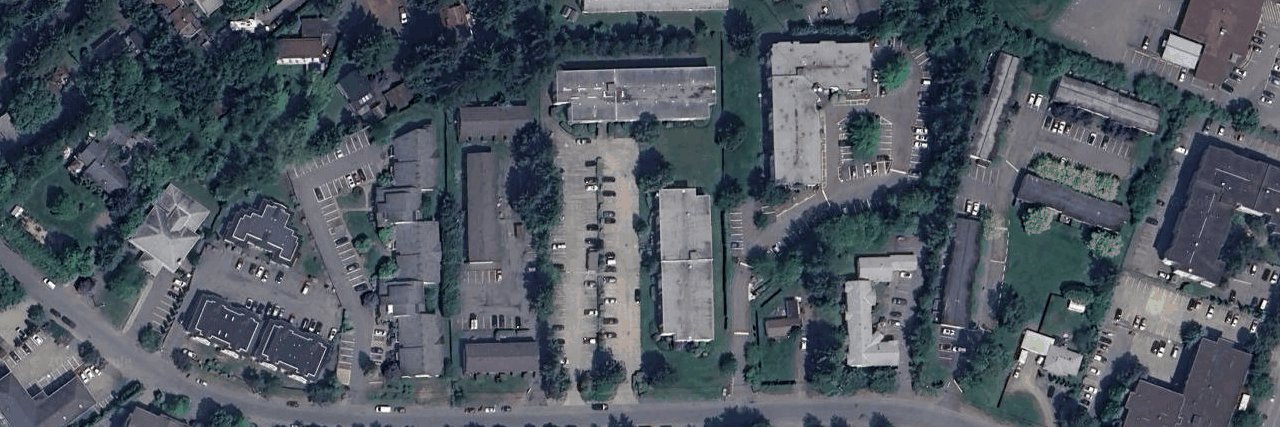 Maplewood Manor aerial view