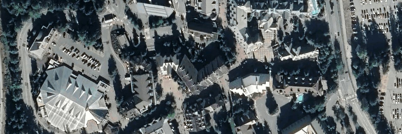 Blackcomb Lodge aerial view