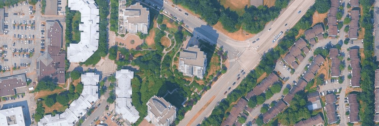 The Crescendo aerial view