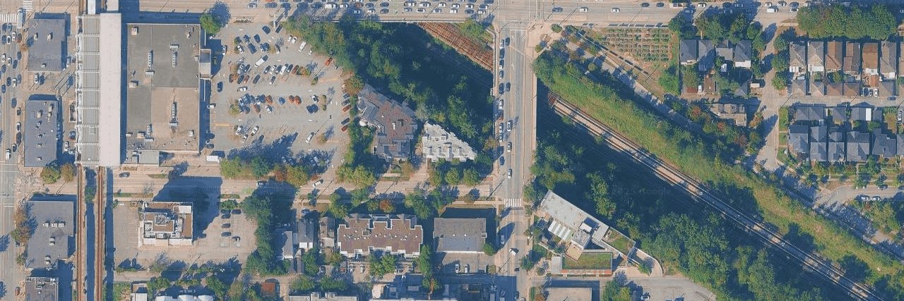 Royal Victoria aerial view