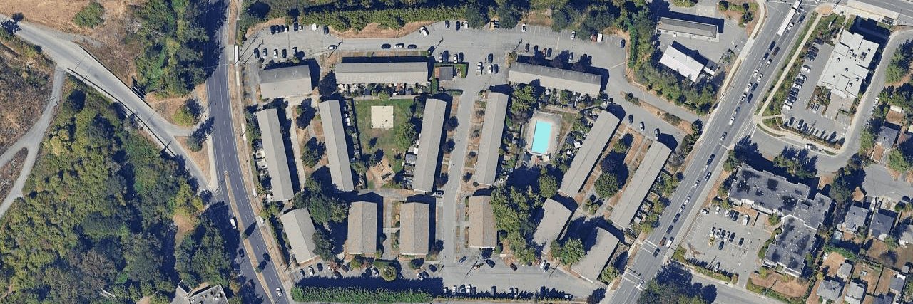 Parkside Place aerial view