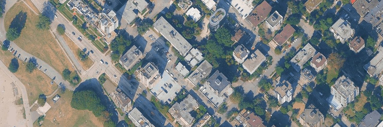 Harwood Terrace aerial view