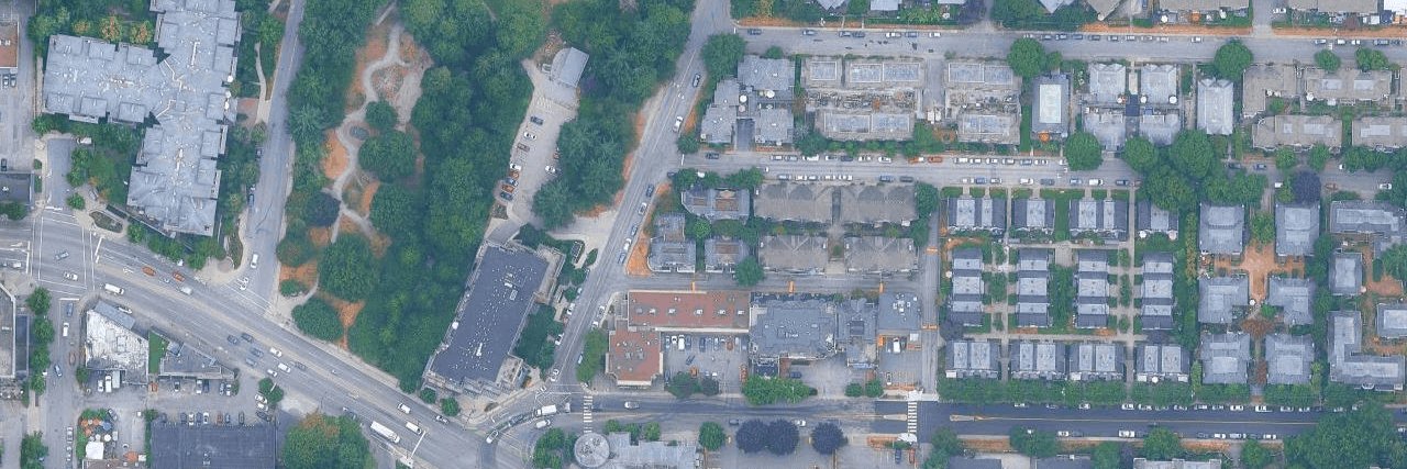 Kensington Garden aerial view