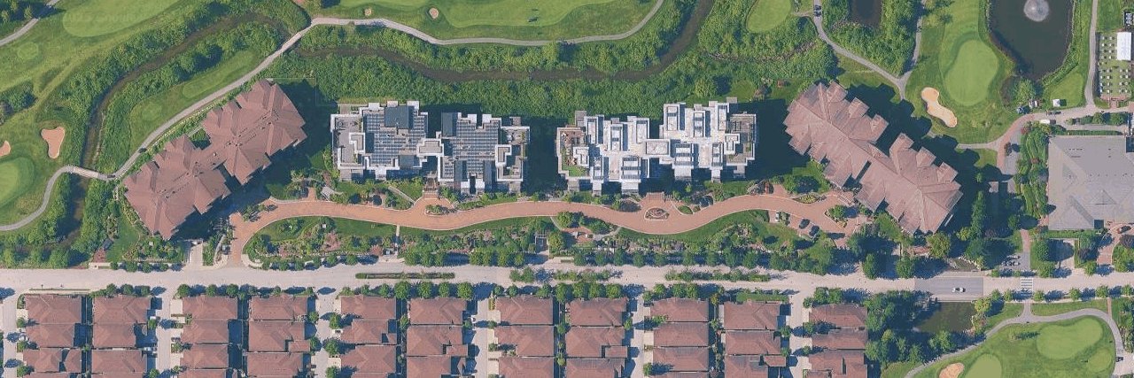 Tsawwassen Springs aerial view