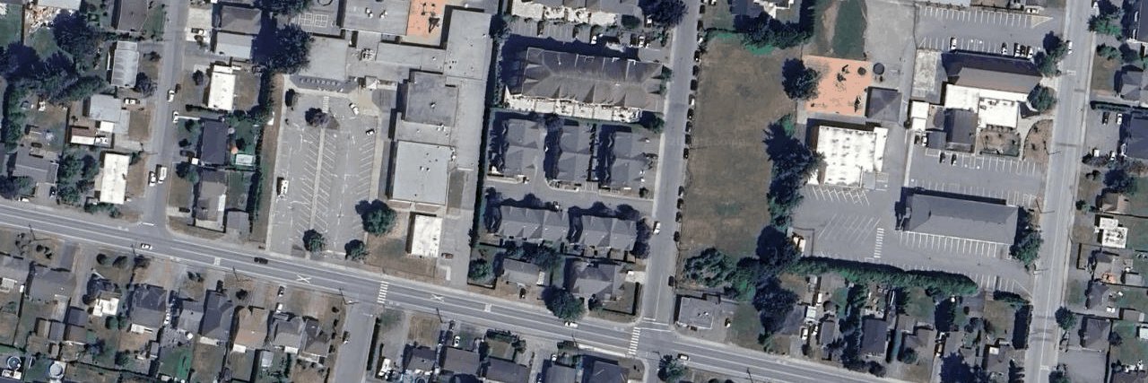 The Maples Downtown aerial view