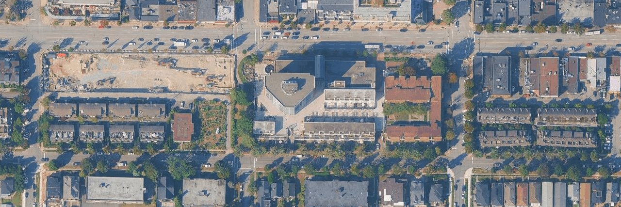 Ingleton Place aerial view