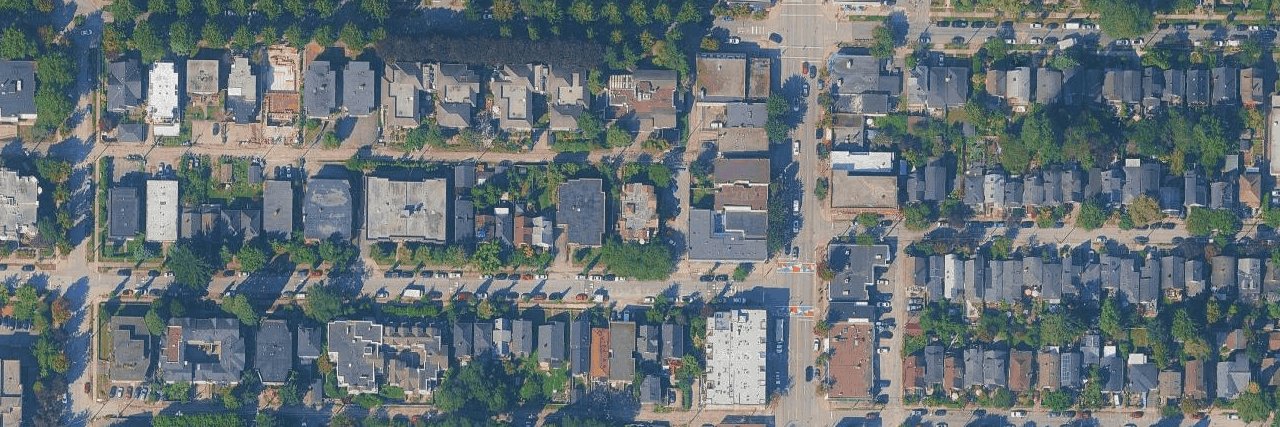 Angus Manor aerial view
