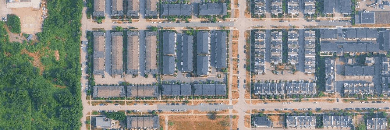 The Morgan aerial view