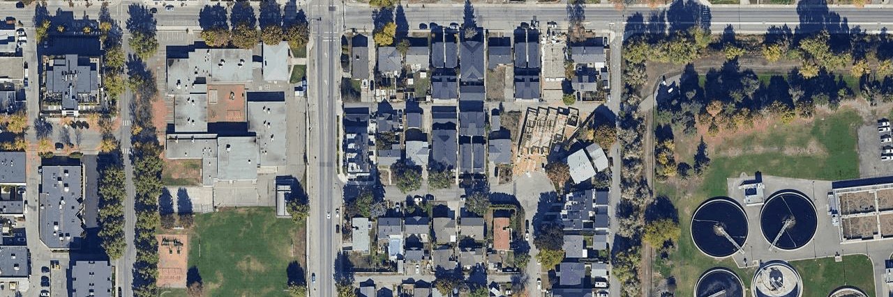 aerial view