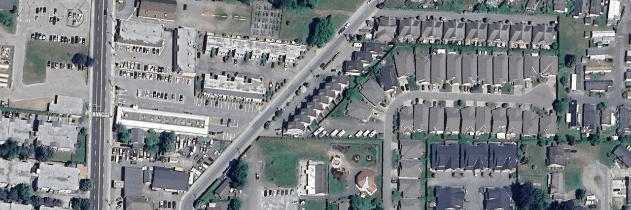 Towncentre Gables aerial view