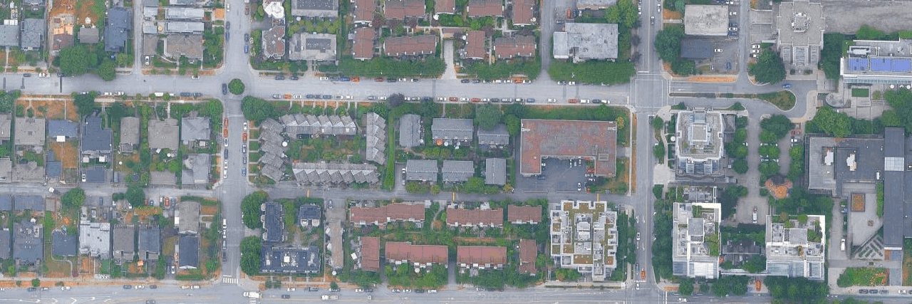 Carlton Court aerial view