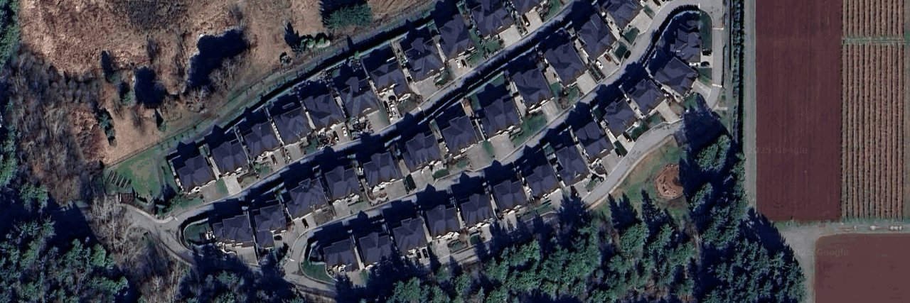 Hyde Canyon aerial view