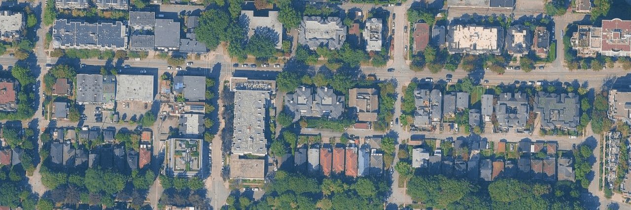 The Mansions aerial view